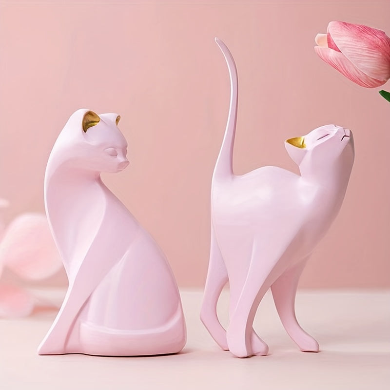 Kat Figuren - LuxePaws - Elegante Design - Woondecoratie