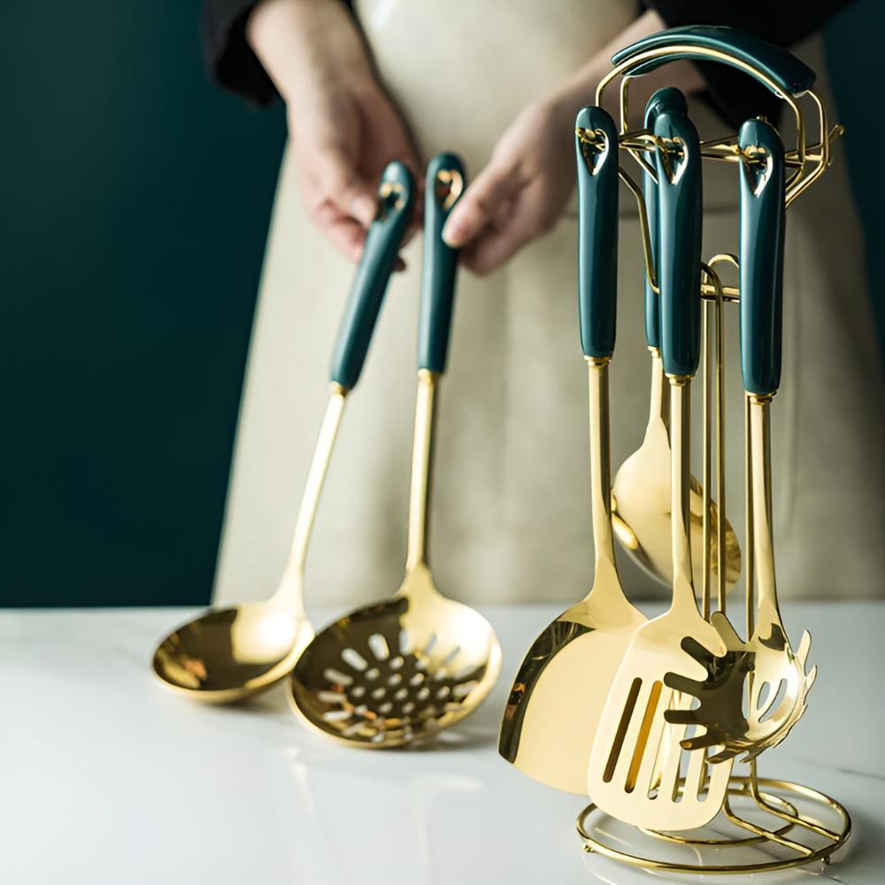 Keukengerei - GoldCraft - Roestvrijstaal - Premium Set