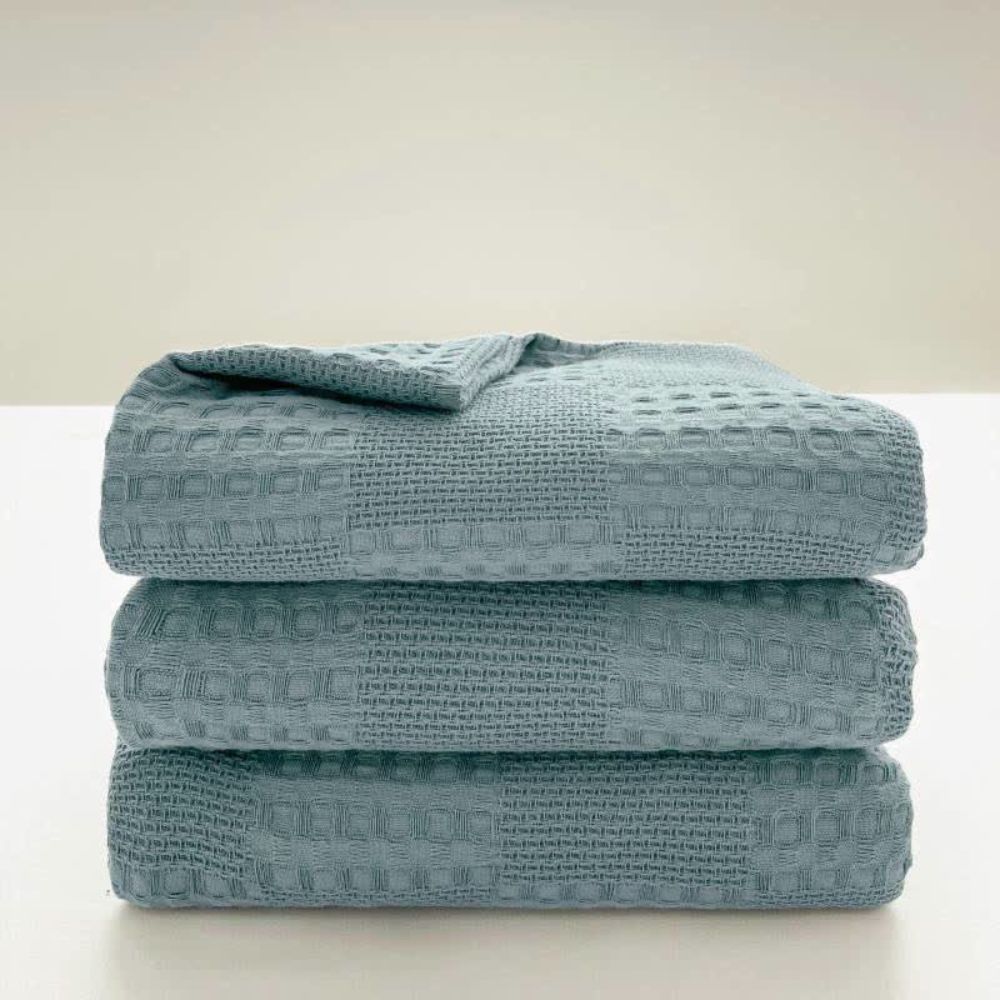 Deken - SoftWeave - Wafelstructuur - Gezellig Comfort
