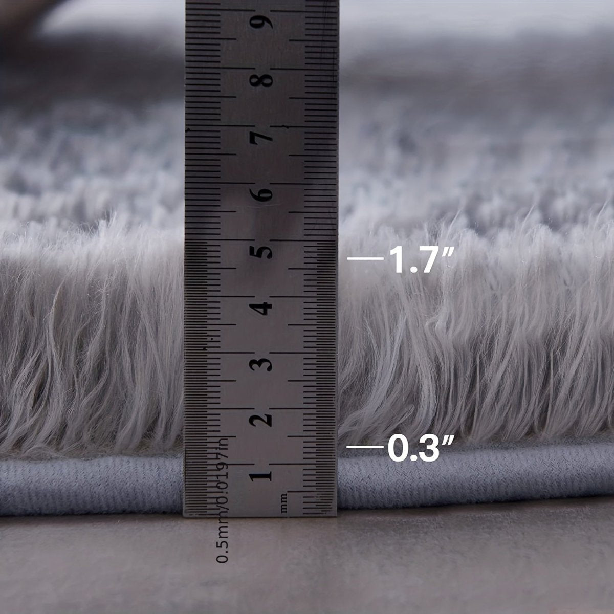 Ronde Pluche Vloerkleed - FluffiLux - Ultrafijn Zacht - Vervaagbestendig