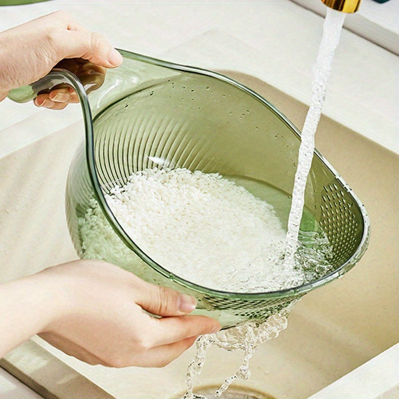 Rijstwasbak - CleanFlow - Drain Mand - Multifunctioneel Design