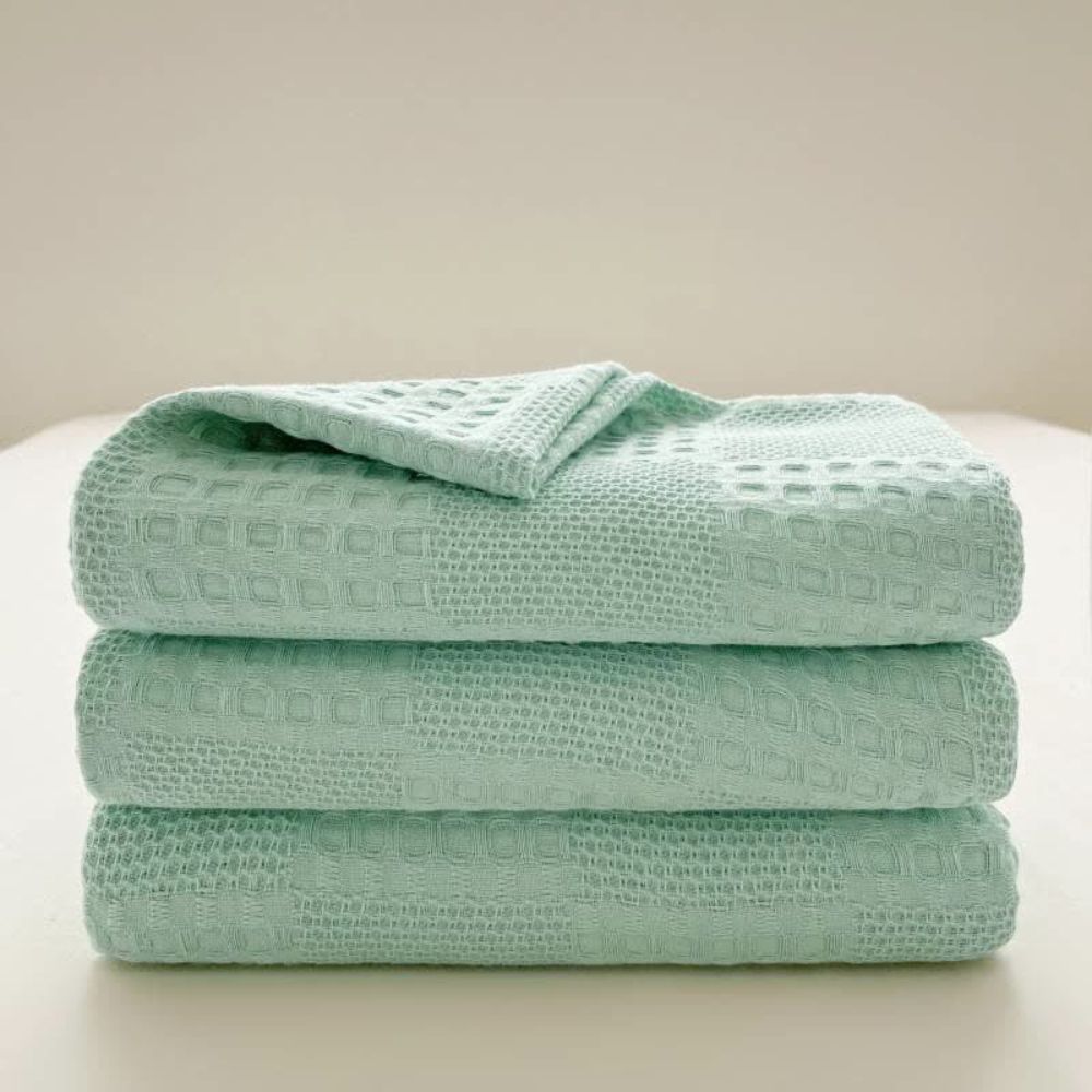Deken - SoftWeave - Wafelstructuur - Gezellig Comfort