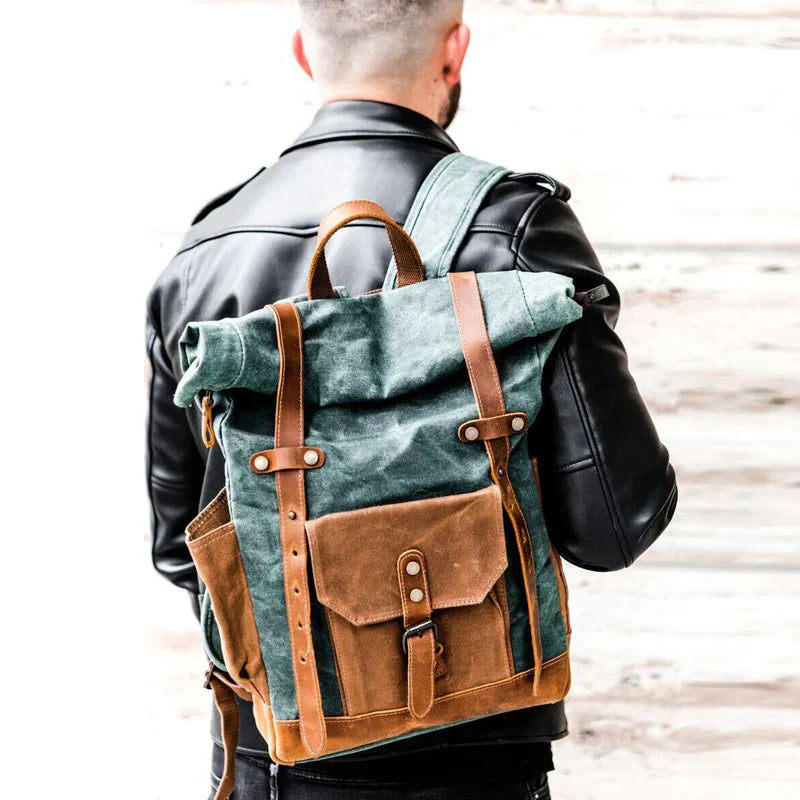 Rugzak - TrekMate - Militaire Canvas - Roltop Design