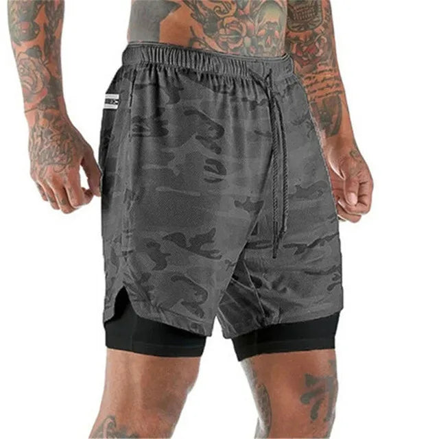Hardloopshorts - SportFlex - Dubbele Laag - Sneldrogend