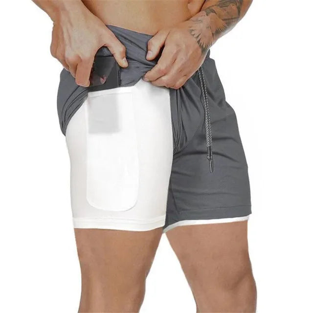 Hardloopshorts - SportFlex - Dubbele Laag - Sneldrogend