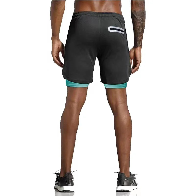 Hardloopshorts - SportFlex - Dubbele Laag - Sneldrogend