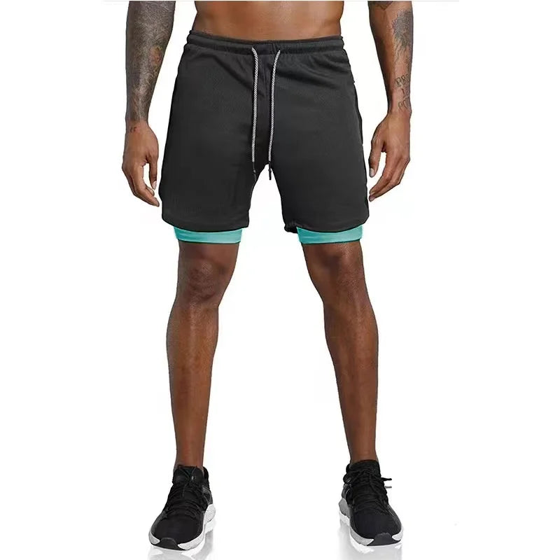 Hardloopshorts - SportFlex - Dubbele Laag - Sneldrogend