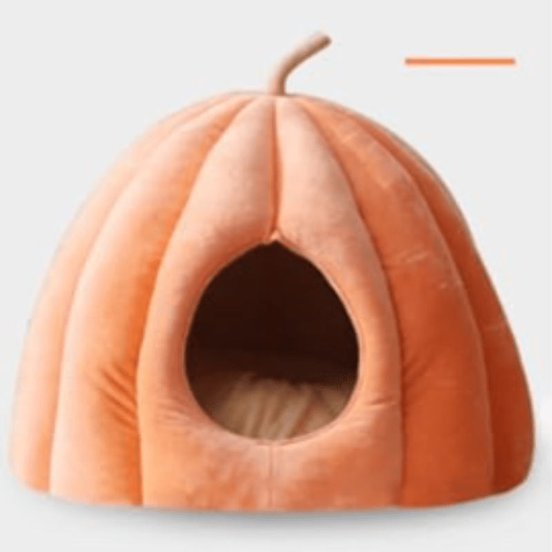 Kattenbed - CozyNest - Pompoenvorm - Warm & Wasbaar