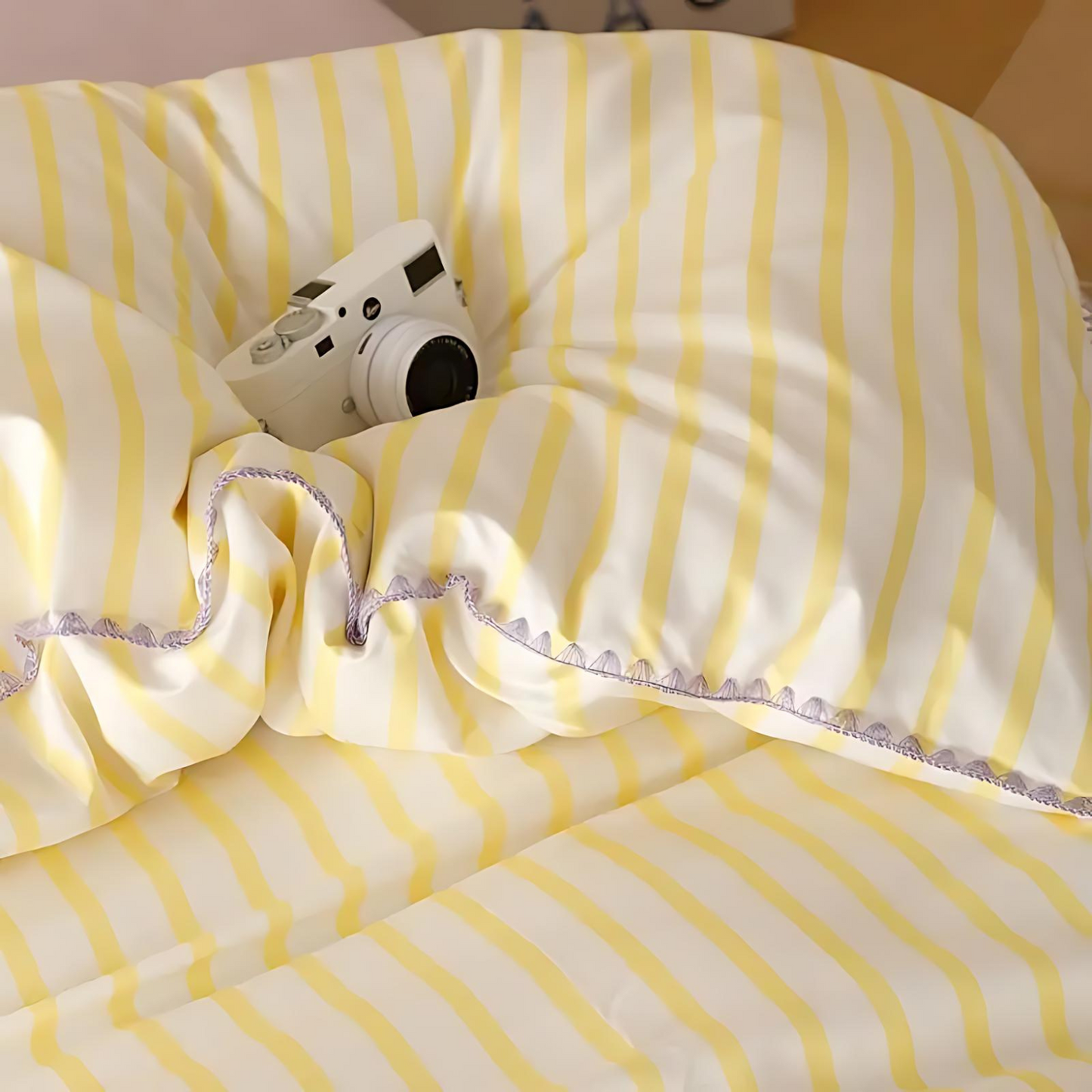 Beddengoed Set - DreamEase - Zacht Stof - Elegante Design