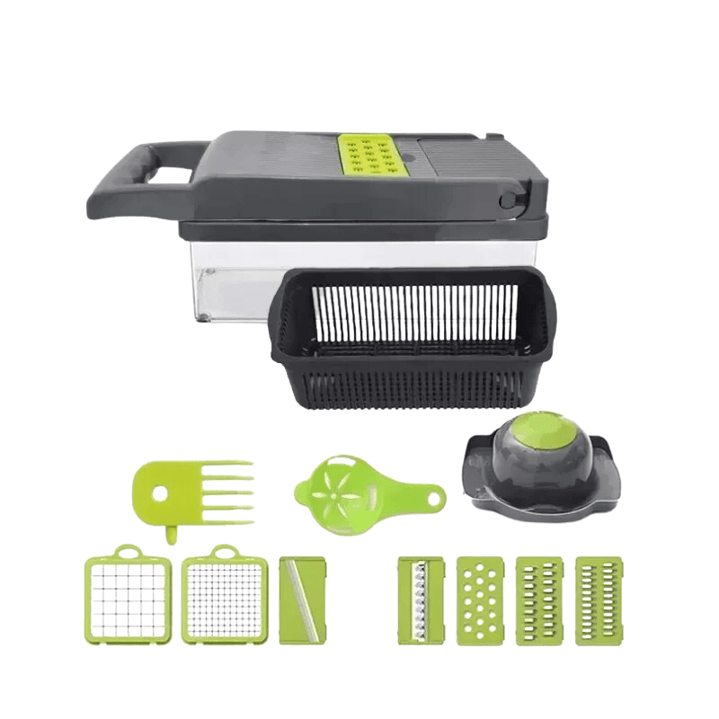 Groentesnijder - ChopMaster - 14-in-1 Multifunctioneel - Snel & Eenvoudig Snijden