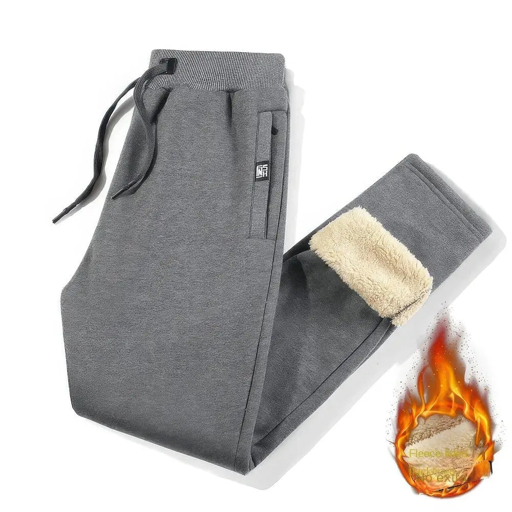 Winter Joggingbroek - WarmFlex - Fleece Gevoerd - Verstelbare Pasvorm