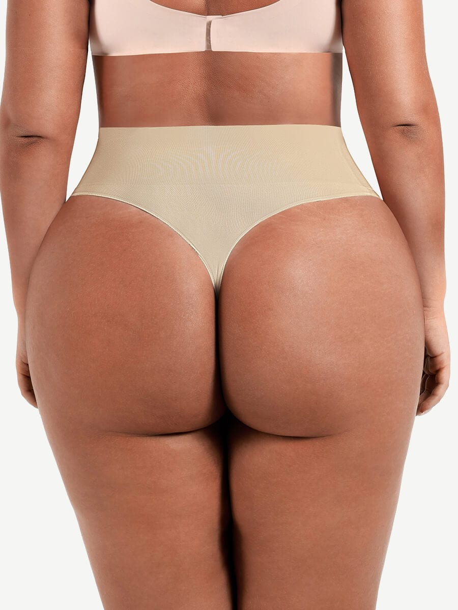 Naadloze Shaping Thong - ShapeFit - Milieuvriendelijke Comfort - Lage Taille Ontwerp