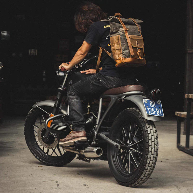 Rugzak - TrekMate - Militaire Canvas - Roltop Design