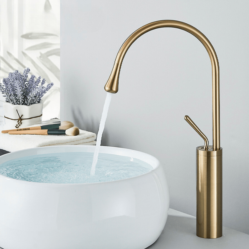 Badkamerkraan - AquaGlow - 360 Rotatie - Warm en Koud Water Mengkraan