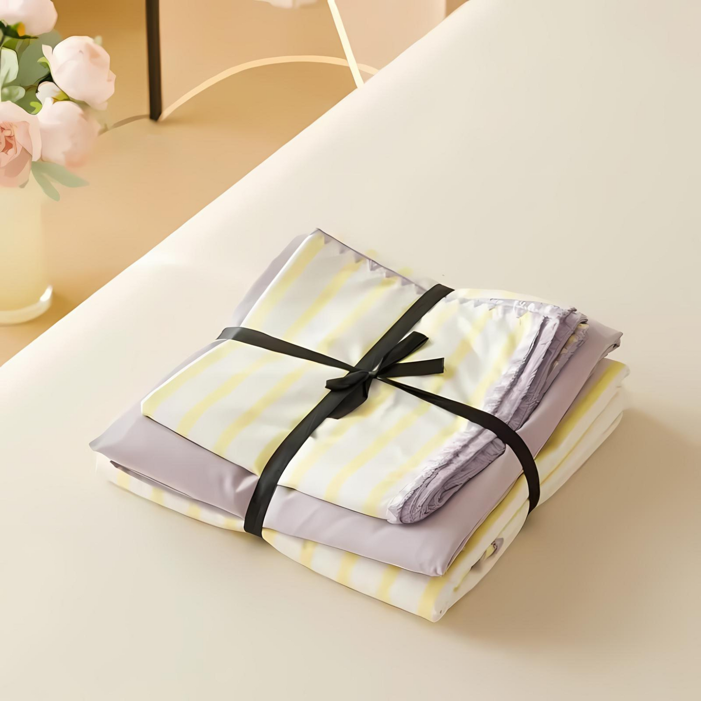 Beddengoed Set - DreamEase - Zacht Stof - Elegante Design