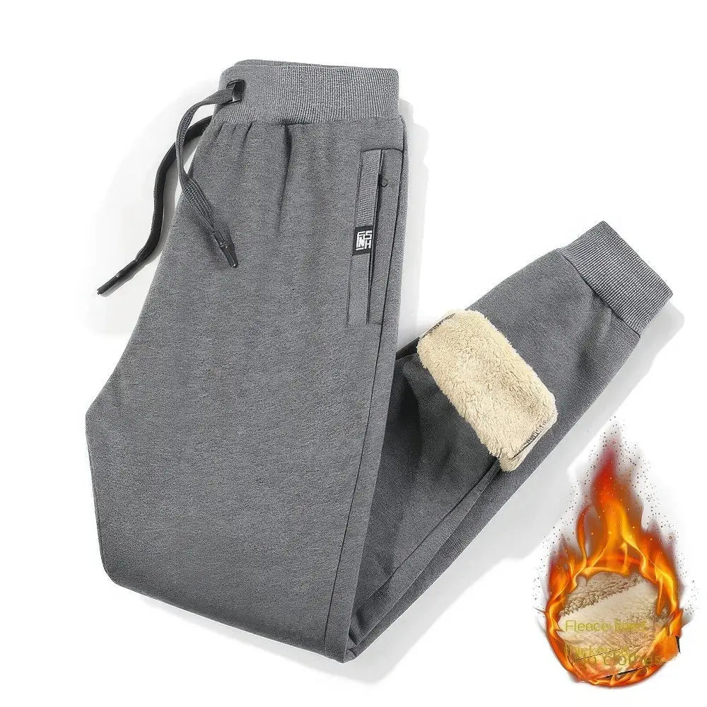 Winter Joggingbroek - WarmFlex - Fleece Gevoerd - Verstelbare Pasvorm