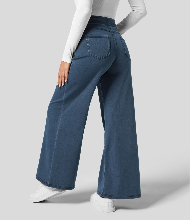 Hoge Taille Broek - ComfyFit - Elastische Stretch - Comfort de Hele Dag