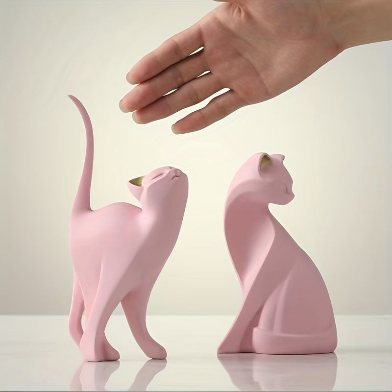 Kat Figuren - LuxePaws - Elegante Design - Woondecoratie