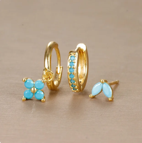 Oorbellen Set - EleganceGem - Verfijnd Design - Stijlvol Accessoire