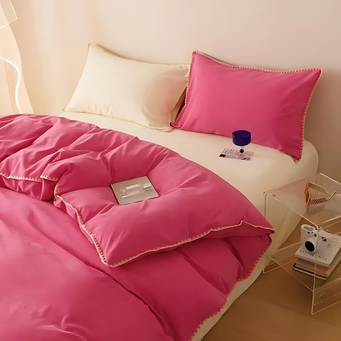 Beddengoed Set - DreamEase - Zacht Stof - Elegante Design