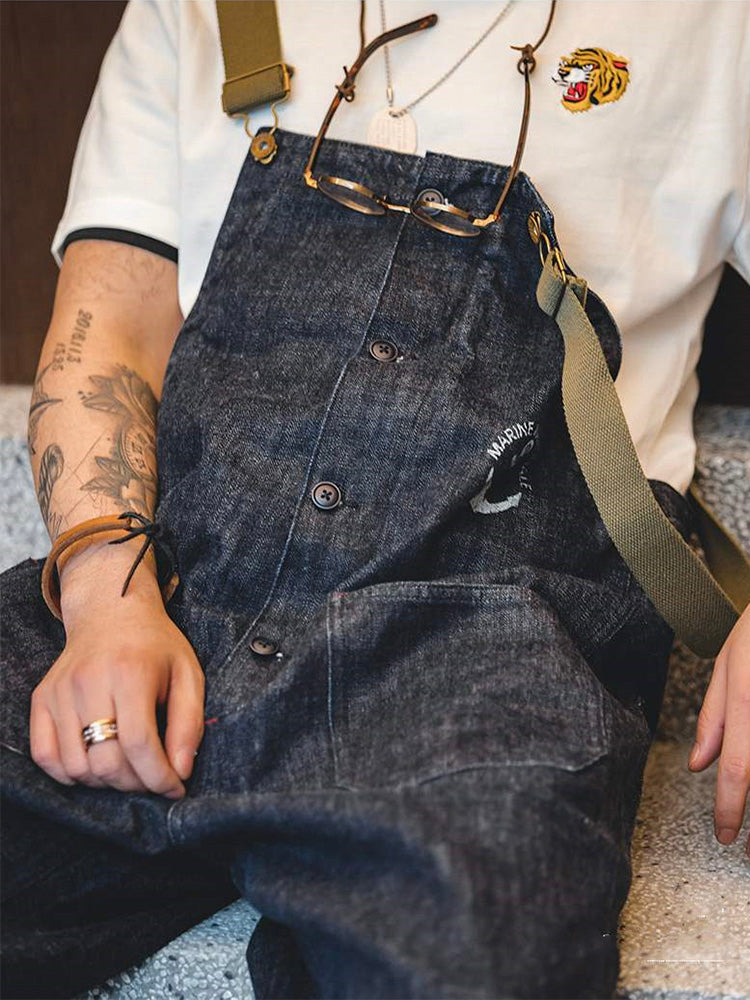 Tuinoveralls - RetroStyle - Multi-Pocket Design - Casual Werkkleding