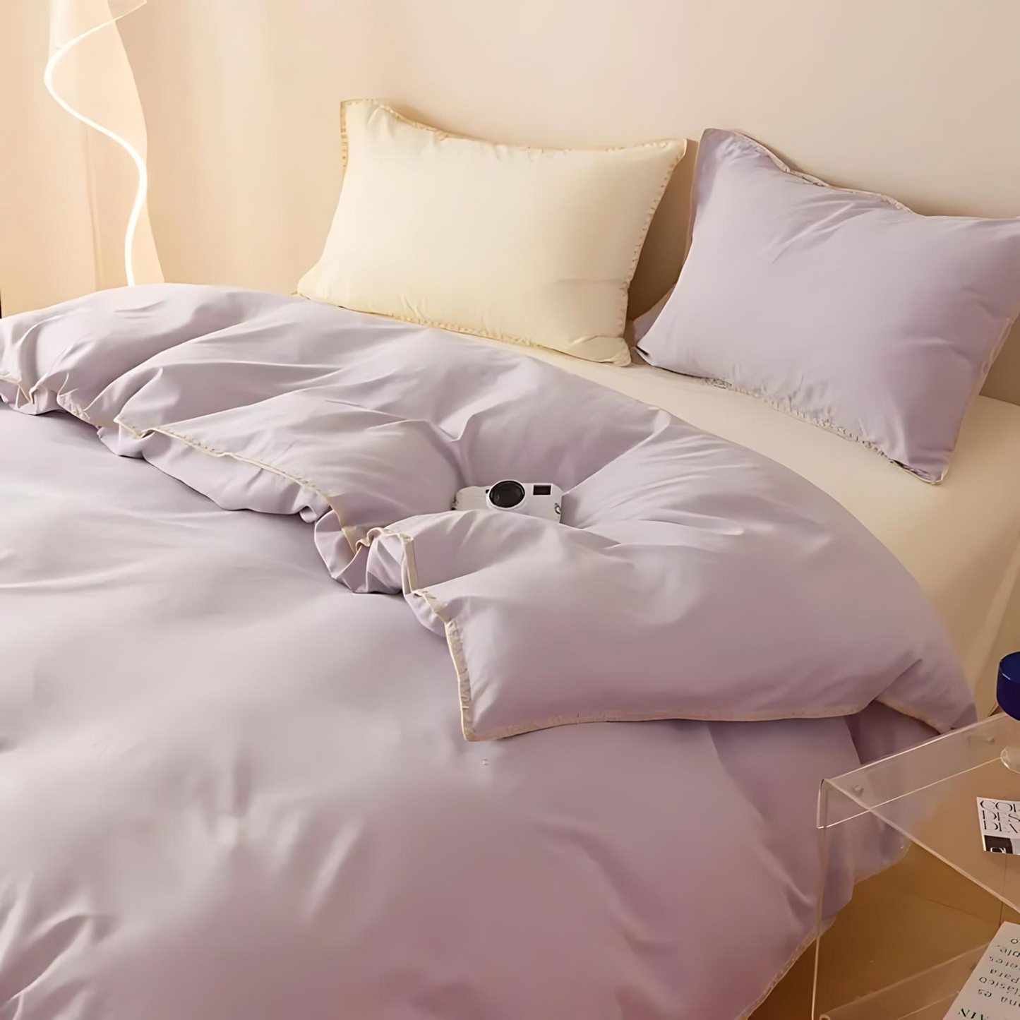 Beddengoed Set - DreamEase - Zacht Stof - Elegante Design