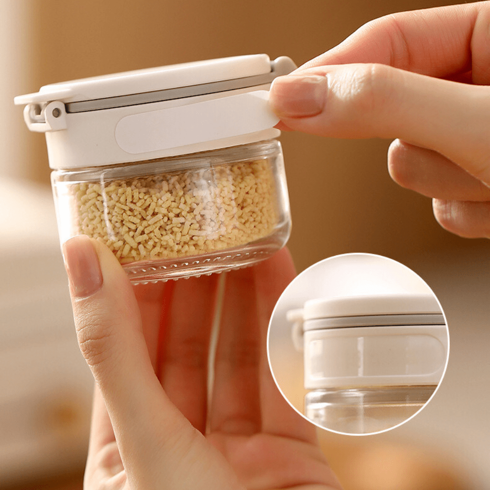 Kruidendoos - SpiceMaster - Dubbeldeksel Ontwerp - Efficiënte Opslag