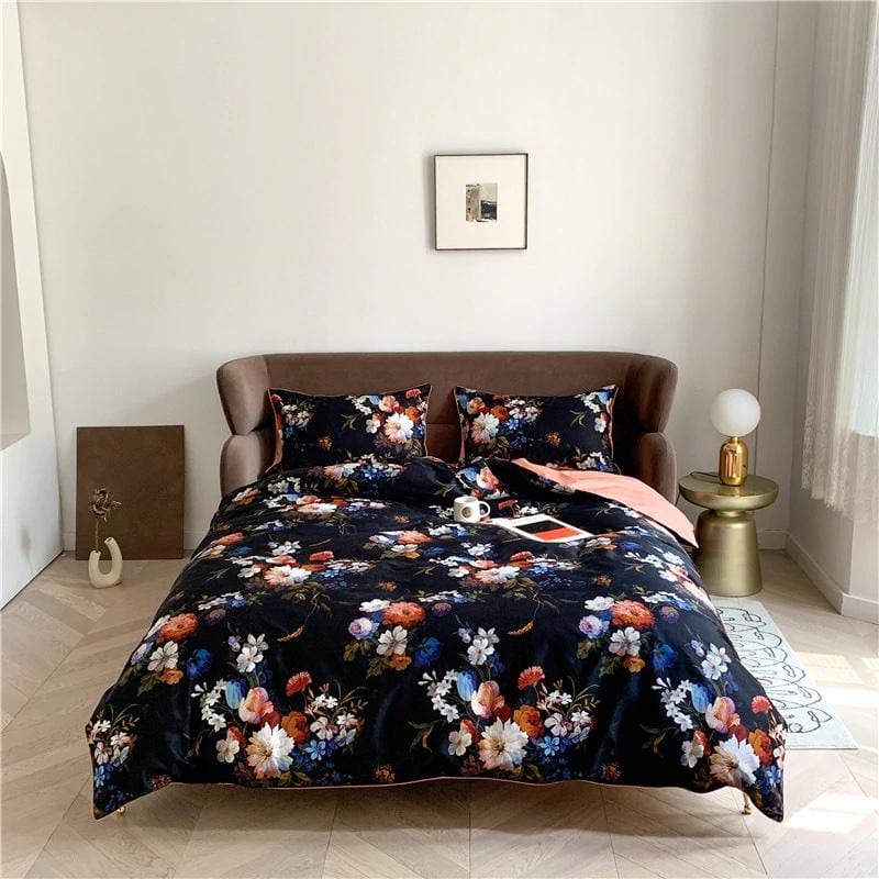 Beddengoed Set - Luxora - Egyptisch Katoen - Bloemen Vogelpatroon