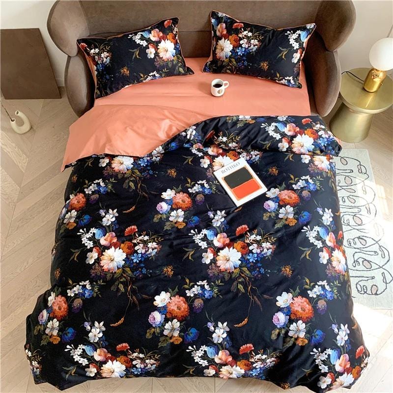 Beddengoed Set - Luxora - Egyptisch Katoen - Bloemen Vogelpatroon