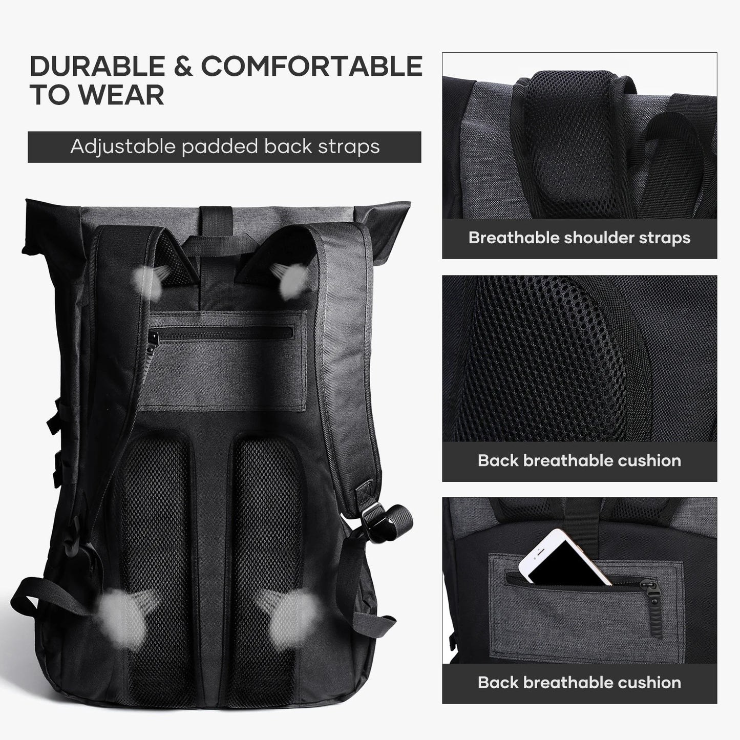 Basketbal Rugzak - SportGear - 35L Capaciteit - Reisklaar