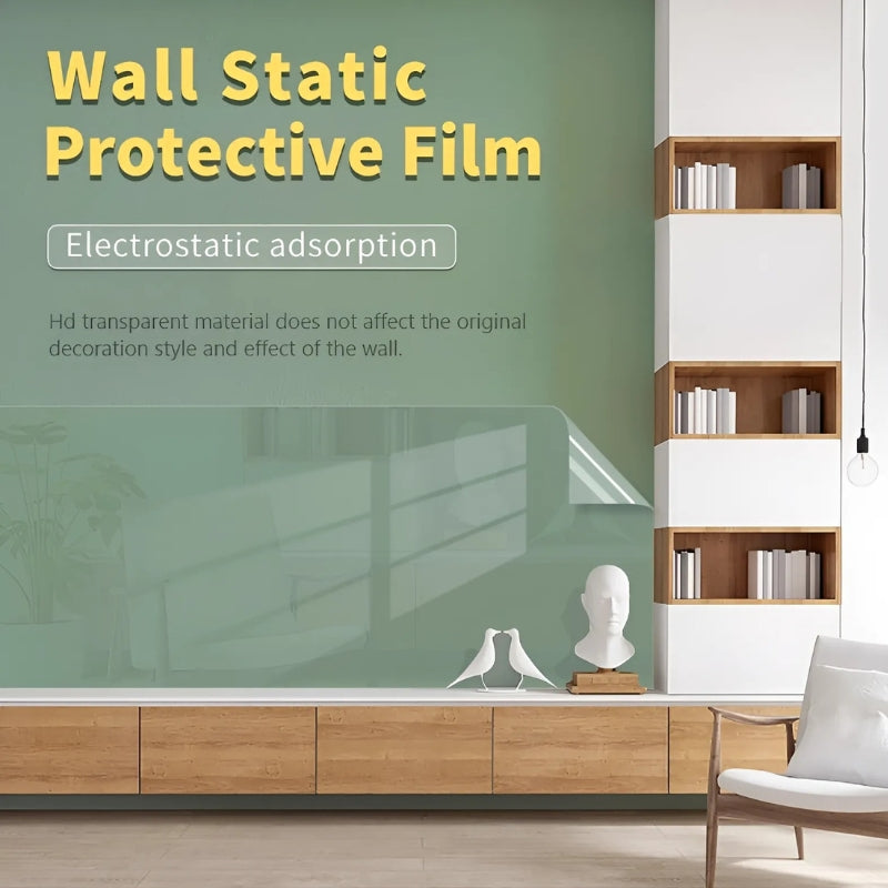 Muur Beschermfolie - SafeGuard - Krasbestendig - Electrostatistische Absorptie