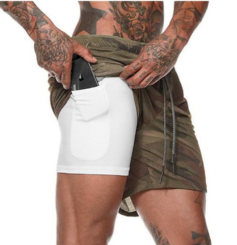 Hardloopshorts - SportFlex - Dubbele Laag - Sneldrogend
