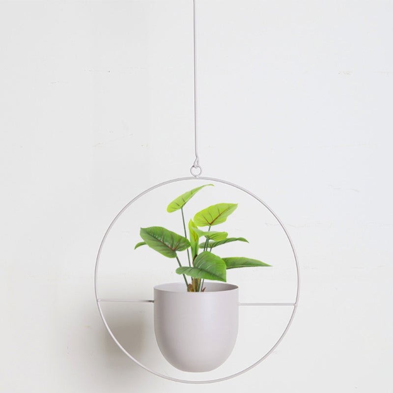 Hangende Bloempot - DecoBloom - Metalen Ketting - Elegante Uitstraling