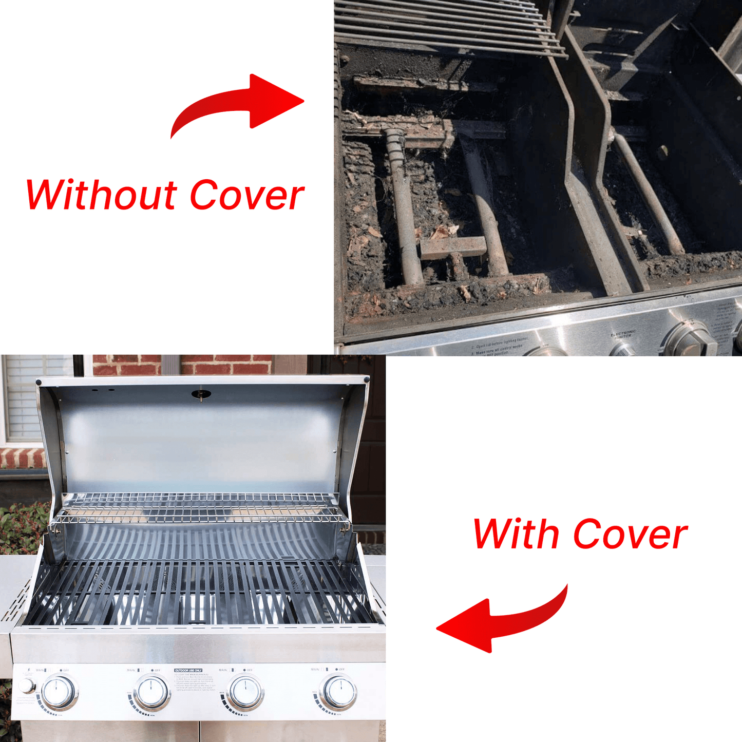 Grillhoes - GuardPro - Weerbestendige Bescherming - Universele Pasvorm