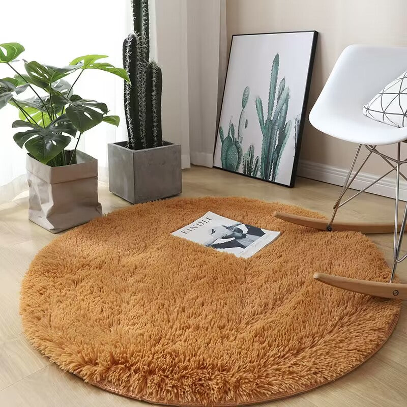 Rond Tapijt - SoftNest - Zacht Comfort - Antislip Ontwerp