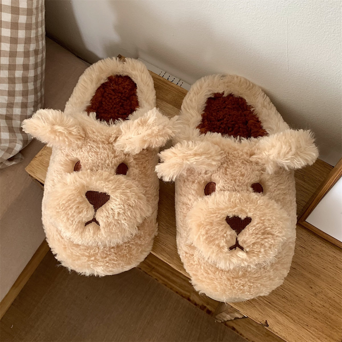 Dierenpantoffels - CozyZoo - Pluizig Ontwerp - Winterwarmte