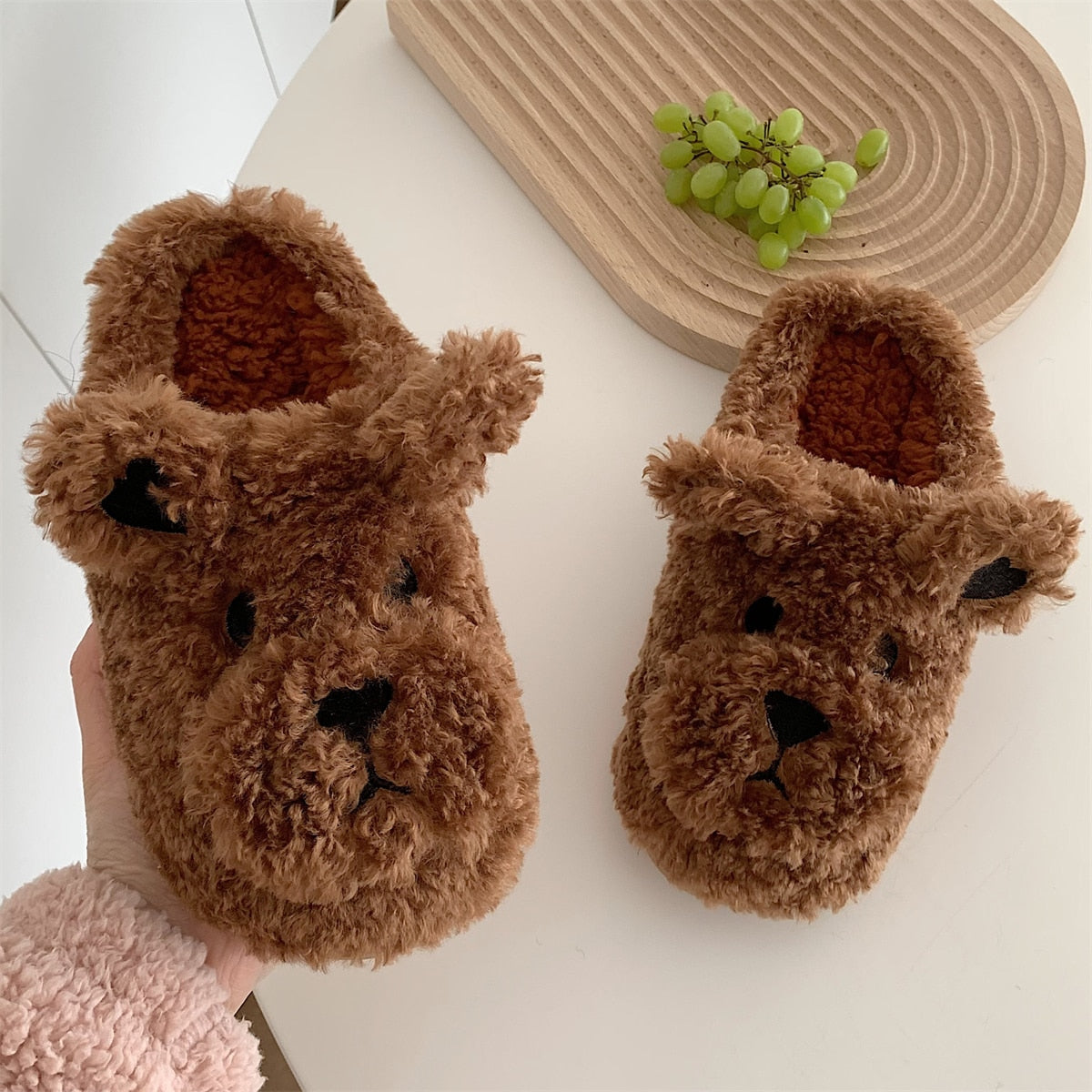 Dierenpantoffels - CozyZoo - Pluizig Ontwerp - Winterwarmte