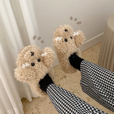 Dierenpantoffels - CozyZoo - Pluizig Ontwerp - Winterwarmte