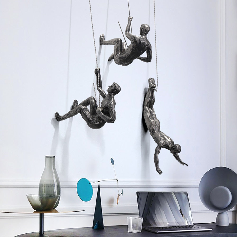 Muurdecoratie - ClimbCraft - 3D Kunst - Creatieve Woondecoratie