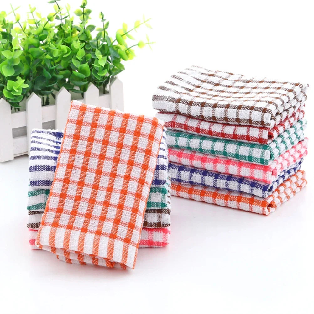Katoenen Theedoekenset - Wavelya - Super Absorberend Materiaal - Herbruikbare Keuken Doeken