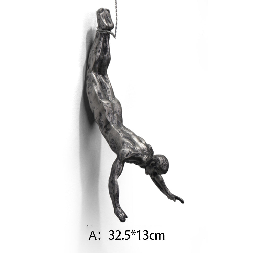 Muurdecoratie - ClimbCraft - 3D Kunst - Creatieve Woondecoratie