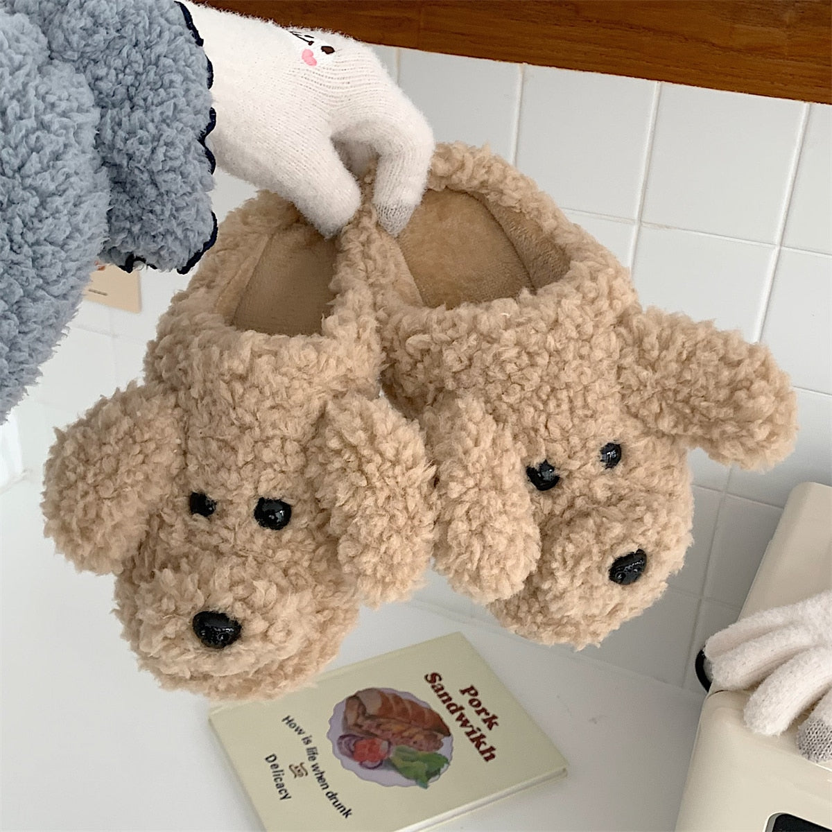 Dierenpantoffels - CozyZoo - Pluizig Ontwerp - Winterwarmte