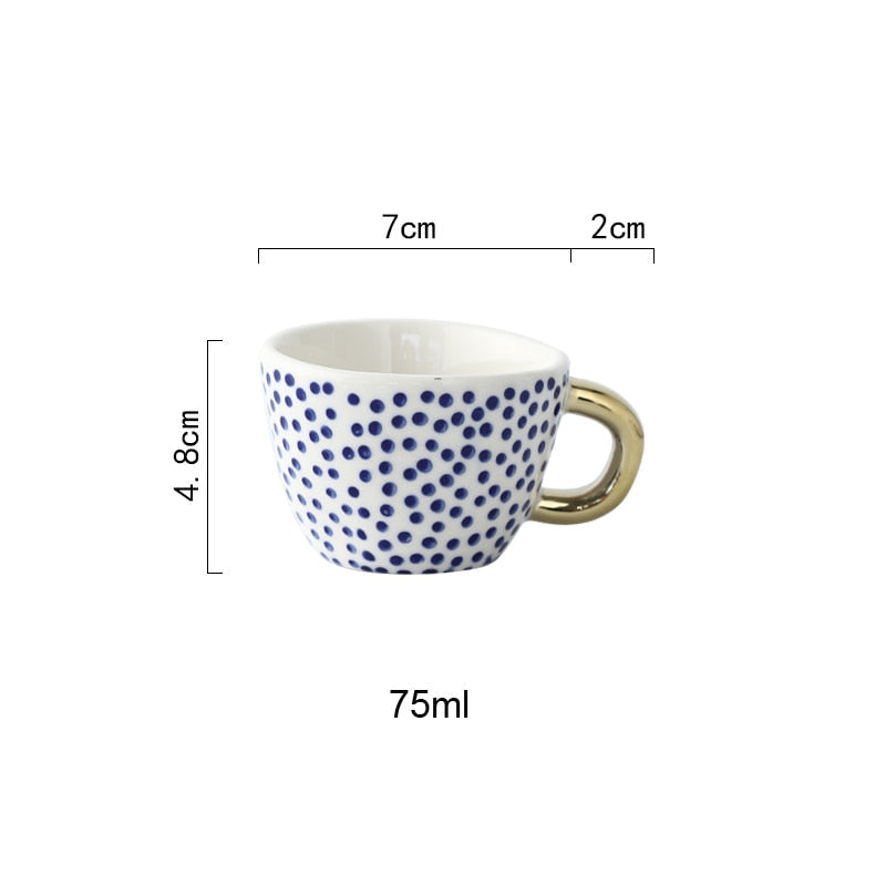 Keramische Mokken - Artistry - Handbeschilderd Design - Geometrische Patronen