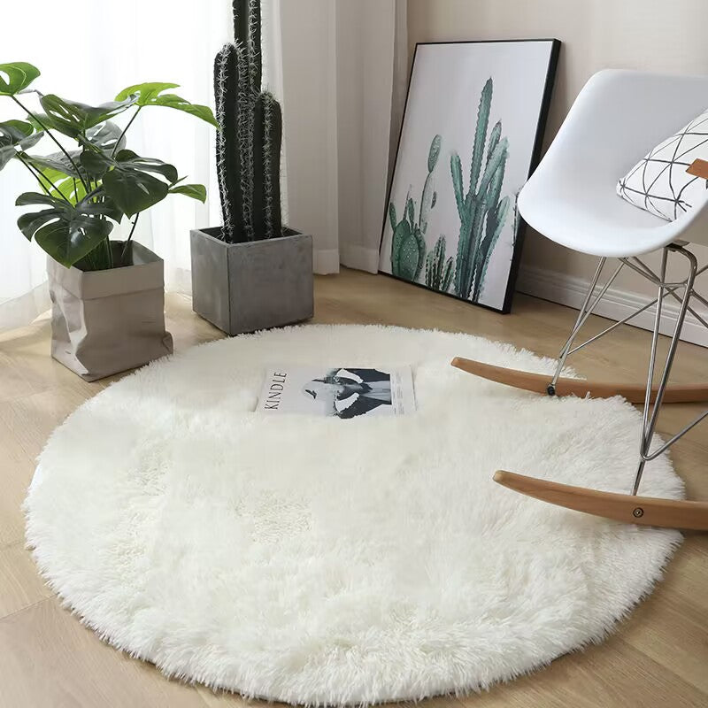 Rond Tapijt - SoftNest - Zacht Comfort - Antislip Ontwerp