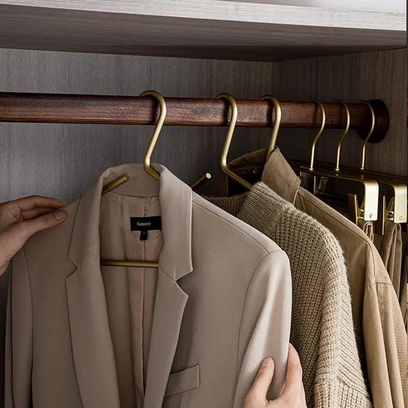 Kledinghangers - HangerLux - Antislip Ontwerp - Duurzame Matte Afwerking