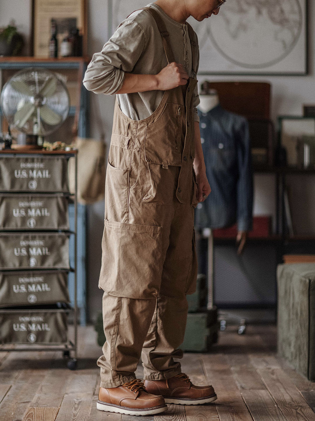 Overalls - TrendFit - Multi-Pocket Design - Casual Jumpsuit