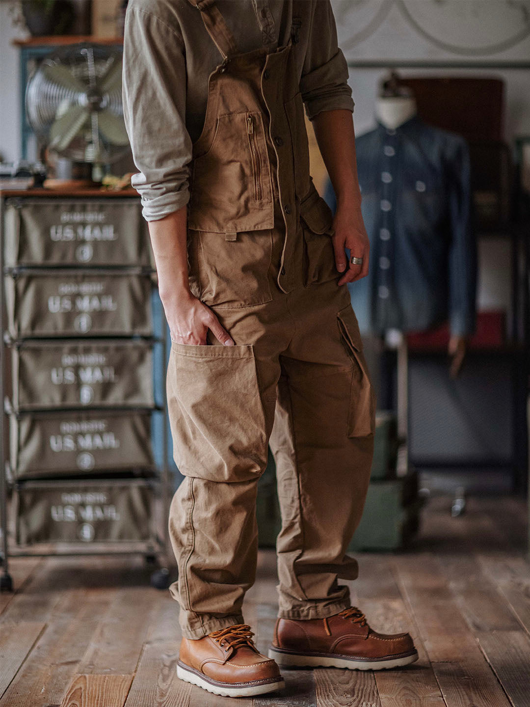 Overalls - TrendFit - Multi-Pocket Design - Casual Jumpsuit