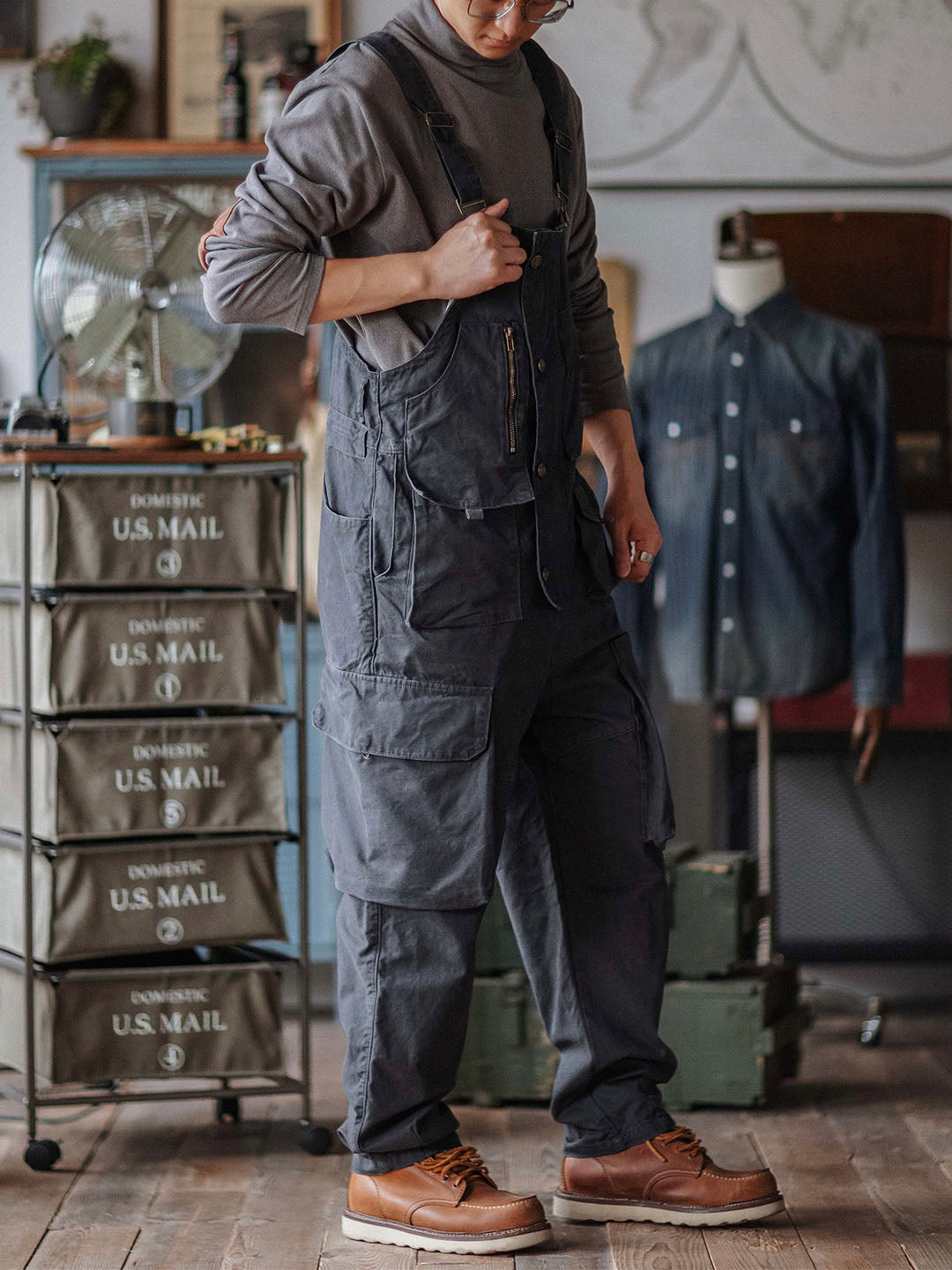 Overalls - TrendFit - Multi-Pocket Design - Casual Jumpsuit