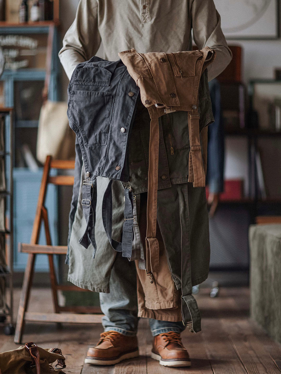 Overalls - TrendFit - Multi-Pocket Design - Casual Jumpsuit