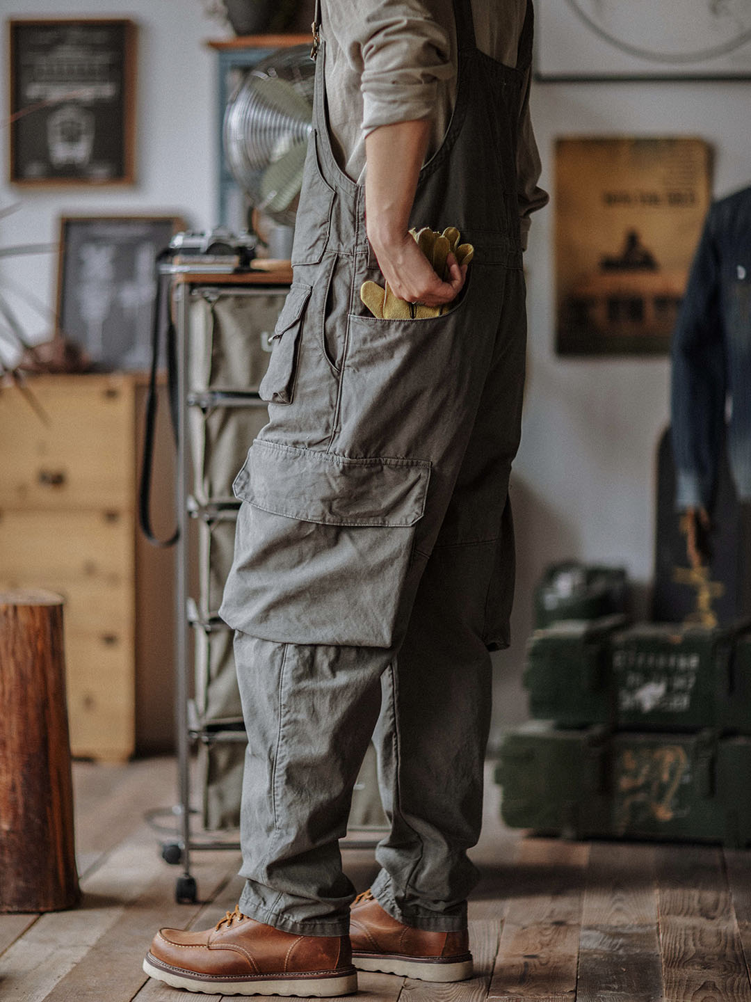 Overalls - TrendFit - Multi-Pocket Design - Casual Jumpsuit